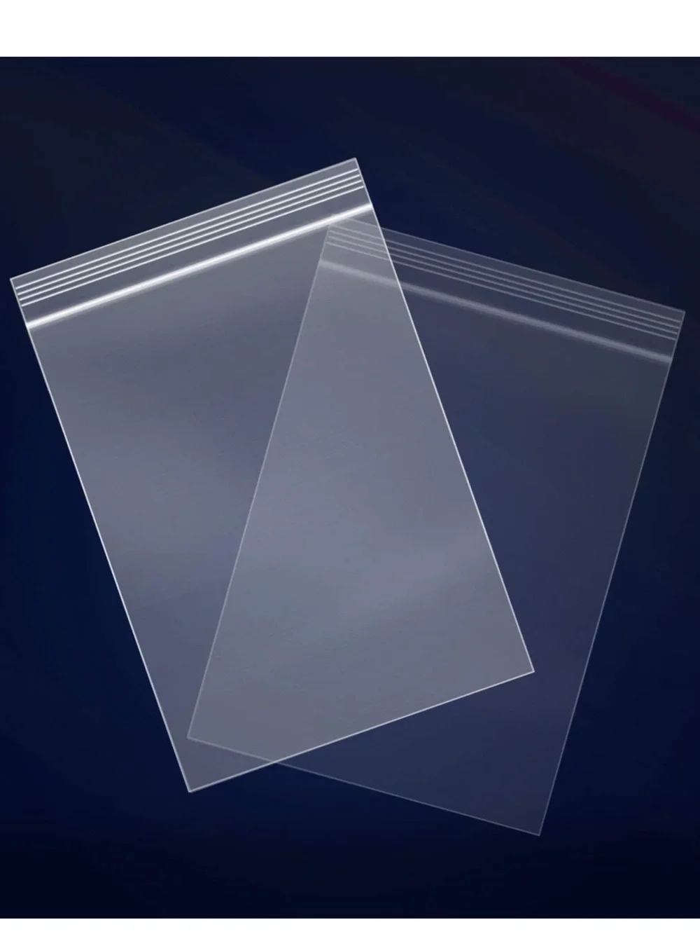 Clear Resealable Plastic Bags - Transparent 3X4